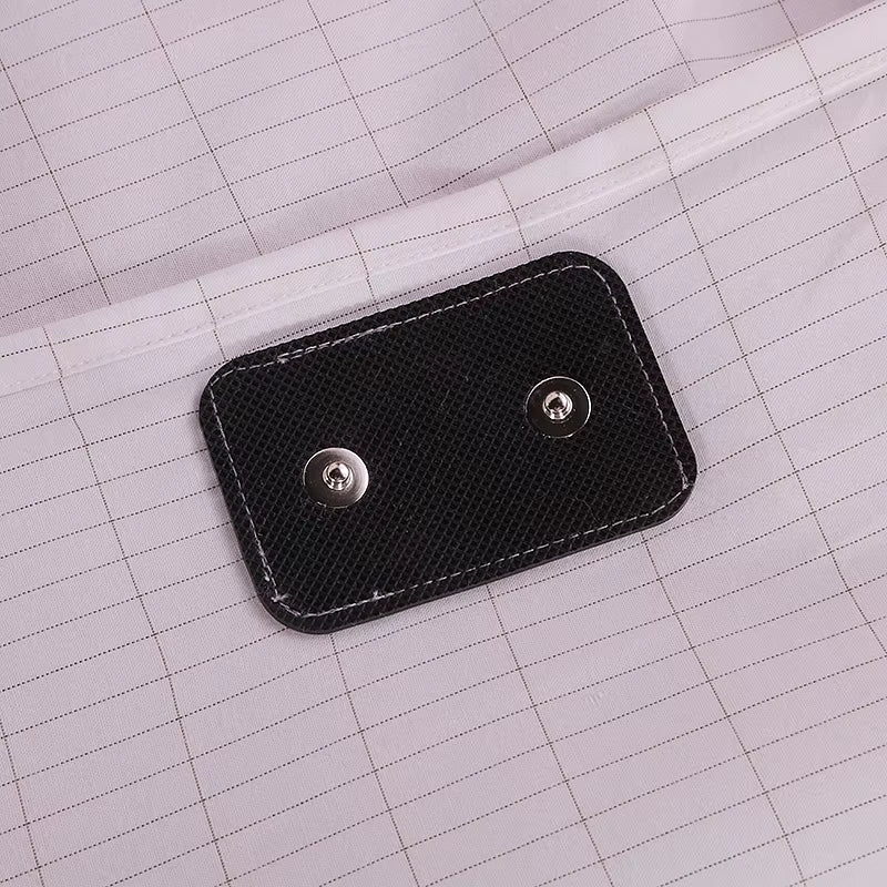 Good for Sleeping Grounded Half Bed Sheet 90*265Cm with Grounding Connection Cord - Silver Antimicrobial Conductive