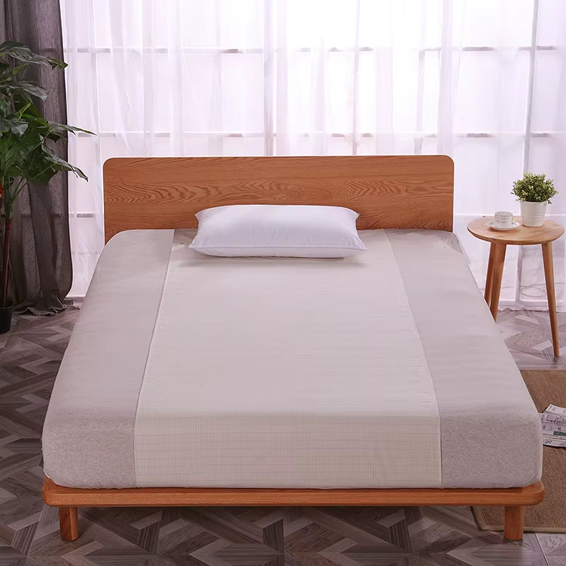 Good for Sleeping Grounded Half Bed Sheet 90*265Cm with Grounding Connection Cord - Silver Antimicrobial Conductive