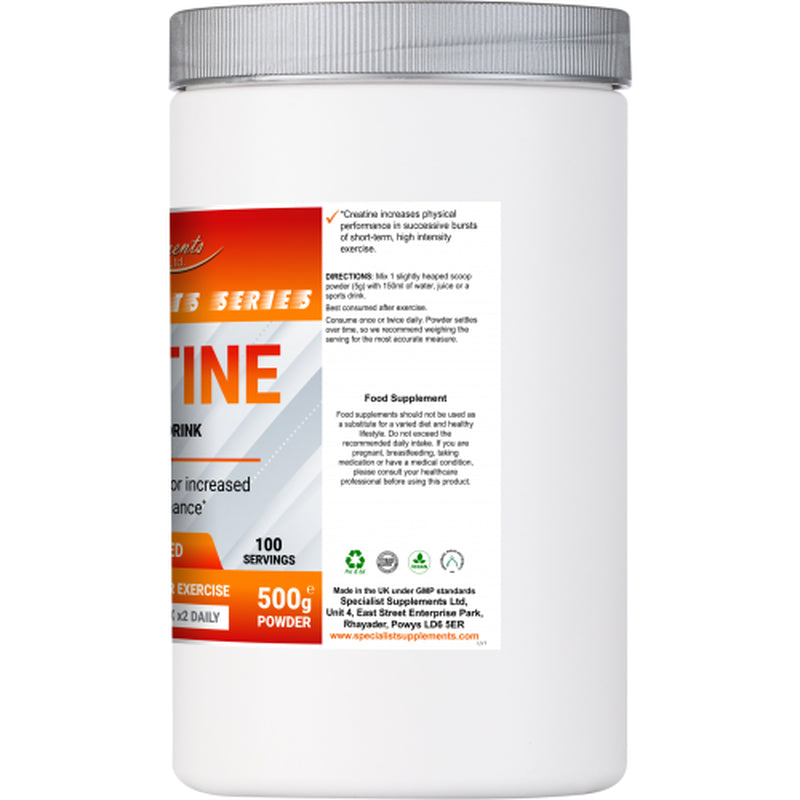 Specialist Supplements Creatine (CMH500) Powder