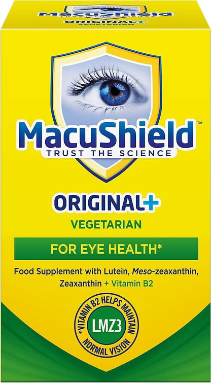 Macushield Original Vegetarian Eye Health Supplements Capsules 90 Day Pack