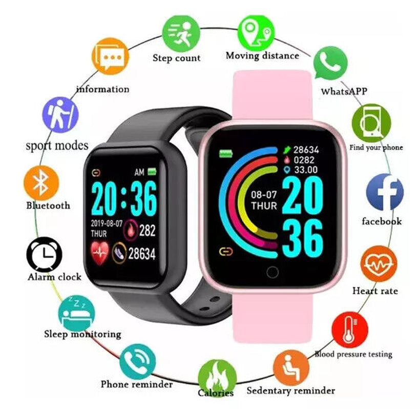 Smart Watch and Earbud Set (2 in 1), Heart Rate, Blood Pressure Monitoring, UK