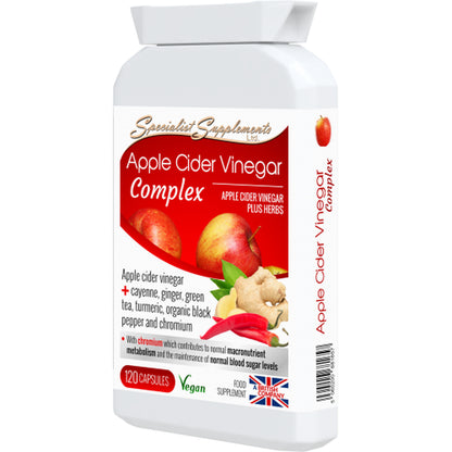 Apple Cider Vinegar Complex X 120 Capsules; Specialist Supplements