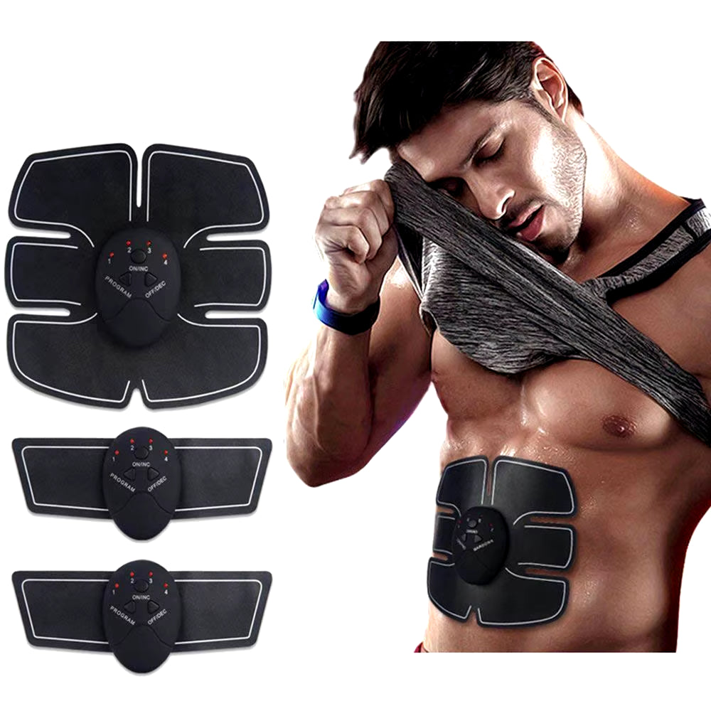 Muscle Stimulator Hips Muscle Trainer Abs EMS Wireless Smart Abdominal Muscle Toner Home Gym Workout Machine for Men Women